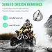 Youxmoto Front CV Axle & Wheel Bearing Kit Fit for Polaris Sportsman 335 400 500 1995-2008; For Scrambler 400 500 1995-2009; For Magnum 325 425 500 (4x4 6x6); For Diesel/Xplorer 99-02; not fits 2x4