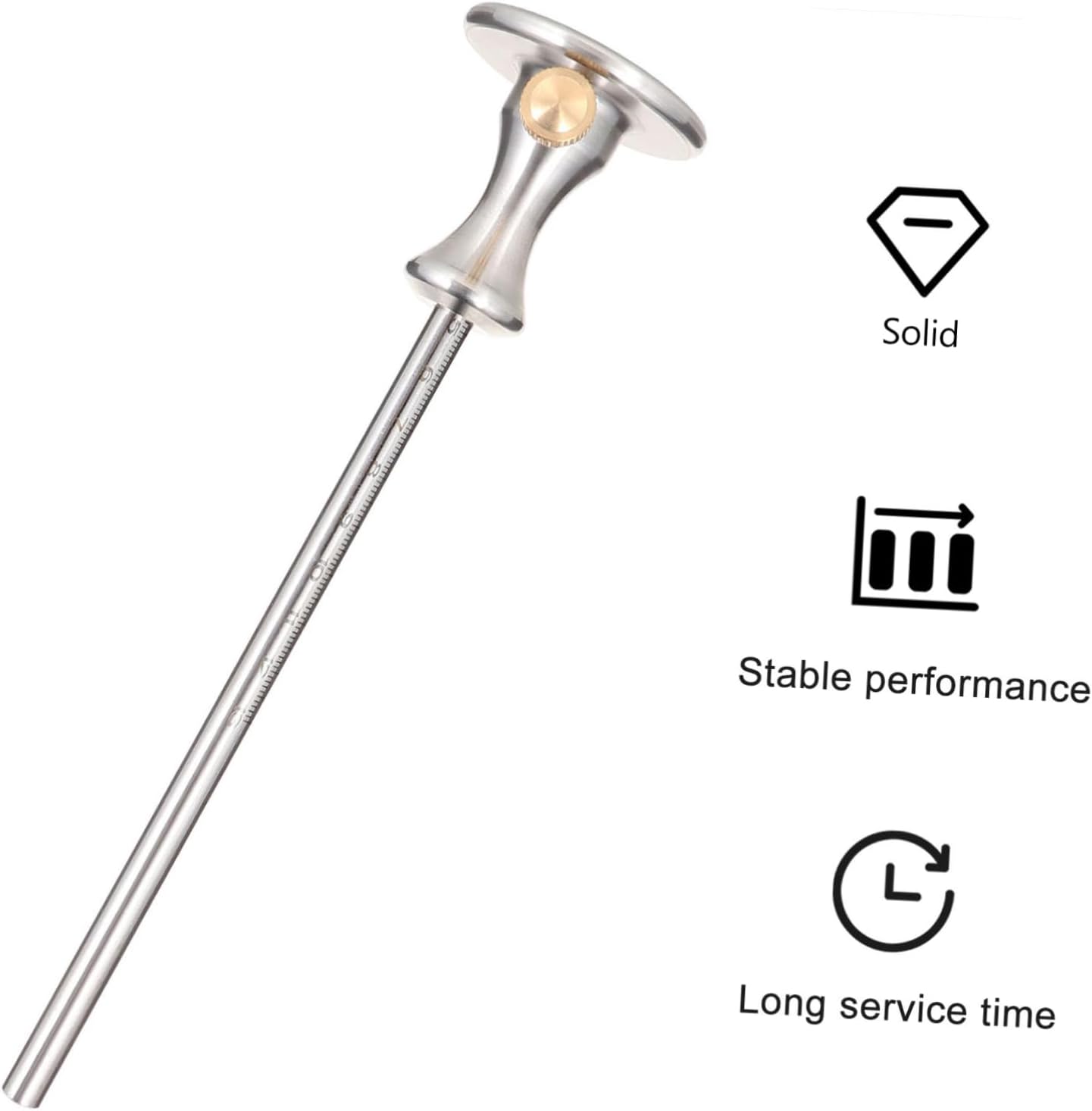 Wood Marking Tool Stainless Steel Wheel Marking Gauge for Accurate Woodworking Measurements and Easy to Operate for Dovetail and Depth Gauging
