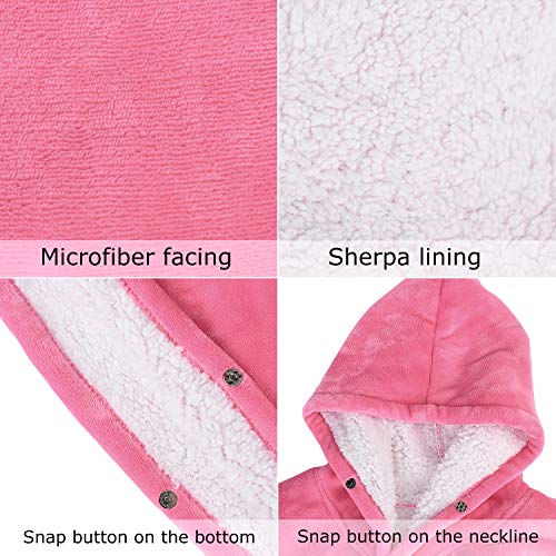 Image of Catalonia Oversized Hoodie Blanket Sweatshirt, Comfortable Sherpa Giant Pullover with Large Front Pocket for Adults Men Women Teenagers Wife Girlfriend