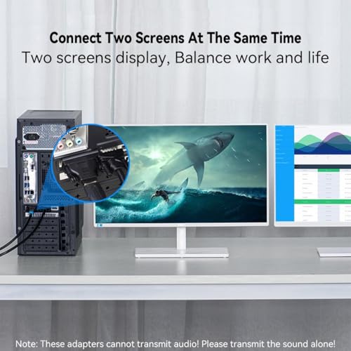 Image of ETZIN DVI to HDMI Adapter Bi-Directional DVI Male to HDMI Female Converter HDTV (24+1) Support 1080P, 3D for PS3,PS4,TV Box,Blu-ray,Projector-EPL-447H