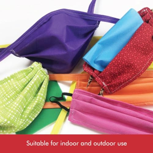 Fairfield Oly-Fun, Multi-Purpose Craft Fabric, Polypropylene Fabric for Sewing, Stenciling, Tying, and More, Craft Supplies, Slate, 10 Yard Bolt