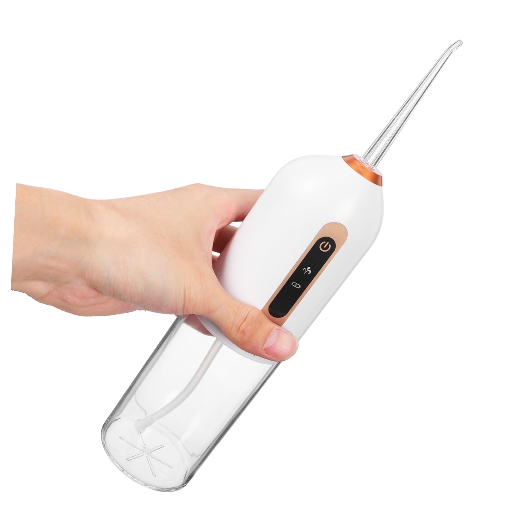 Idropulsore Elettrico Portatile Mini Irrigatore Orale senza Fili Ricaricabile per Casa e Ufficio Modalità di Pressione Regolabili