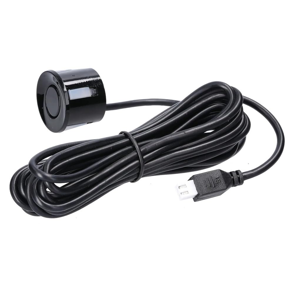 Kit sensori parcheggio Radar retromarcia Sensore parcheggio posteriore auto 8 sensori Rilevamento della distanza Visualizzazione Avviso acustico