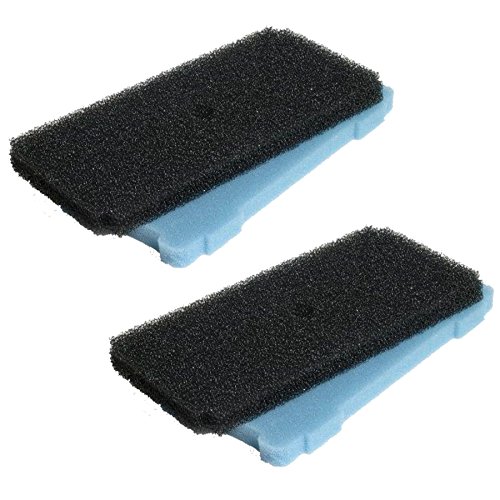 Hqrp Pre-Filter Replacement 2-Pack Compatible With Sunterra 320106 337106 Pump Pre-Filter Box, 2 Coarse Filters + 2 Fine Filters, Blue And Black #TOP9