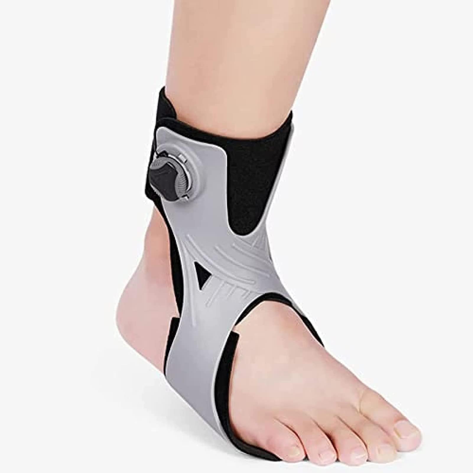 Tobillera Ortopédica para Caída de pie, Ortesis de Pie Férula de Apoyo, Tobillera Ajustable para Fascitis Plantar Mejora la Marcha al Caminar, Dolor Efectivo