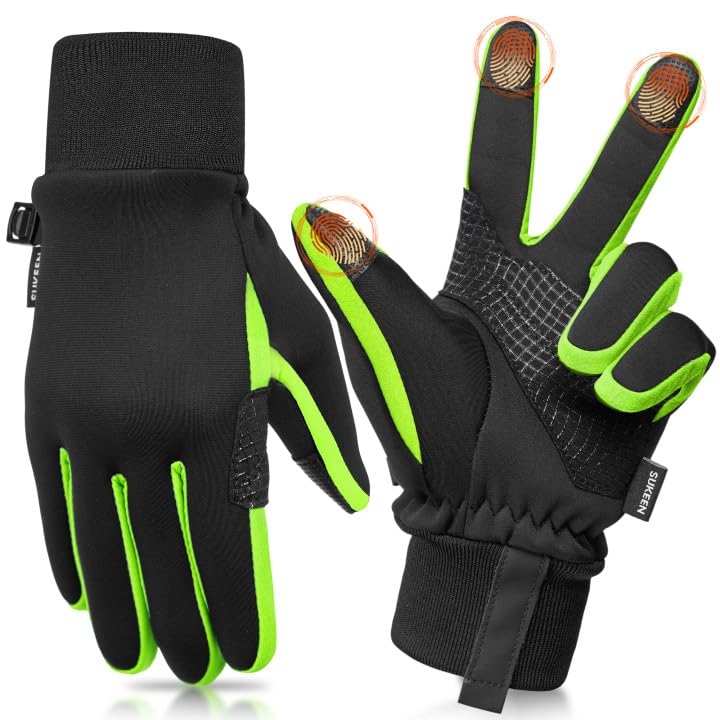 Sukeen Kids Winter Gloves, Lightweight Touchscreen Gloves for Boys Girls