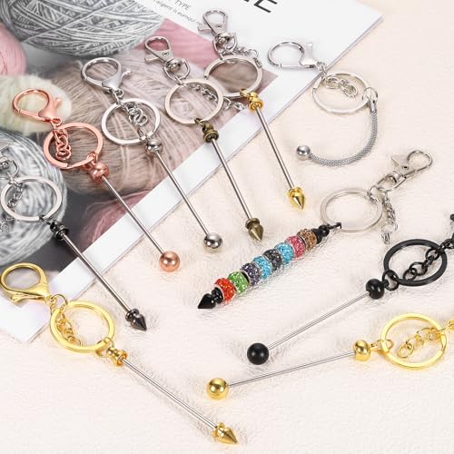 Porte-clés à perles de qualité supérieure pour sac à main luxe - 5