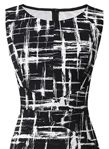 Image of VFSHOW Womens Front Zipper Work Business Office Bodycon Dress Elegant Professional Career Church Party Pencil Sheath Dress
