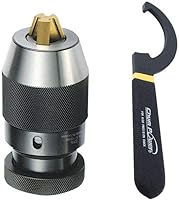 Vista 4 de Portabrocas sin llave especial de 1/64"-1/2", montaje JT6, mandíbulas de titanio
