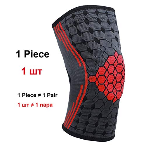 Buy Generic COYOCO Sport Knee Support Warm 1 Pcs Red Hexagon Diamond