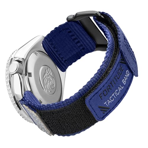 Image of Ritche Christmas Gift Nylon Sport Watch Band for men women Quick Release 20MM 22MM Replacement Watch Strap Compatible with Timex Expedition watch Black /Navy Blue /Crimson Red /Pumpkin Orange /Army Green, White Elephant Gifts, Stocking Stuffers For Men