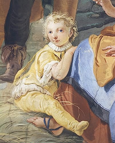 Tableau Enfant Battista 60x90cm pour habiller un grand mur vide