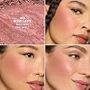 COVERGIRL TruBlend Skin Enhancer Baked Luminous Blush, con Ácido Hialurónico y Extracto de Rosa Blanca, se funde perfectamente - Rose Latte (Nude con vetas rosas) 4