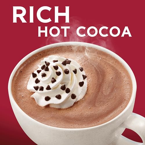 image for GHIRARDELLI Double Chocolate Hot Cocoa Mix, 8 Single-Serve Packets Ric