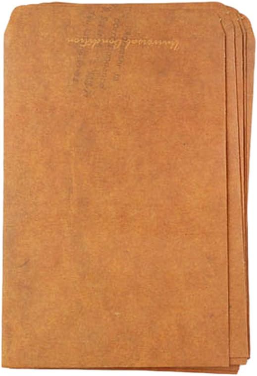 RayLineDo® 20pcs Retro Kraft Paper Letter Envelopes (16x11cm) Vintage Style Brown Envelopes