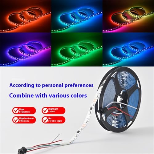 Tira LED RGB WS2811 5M 60LED/m IP65 miniatura 2