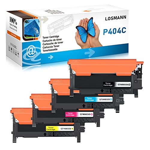 Toner compatible Samsung P404 CLT-P404C pour imprimantes laser Xpress C480 C430 C480W