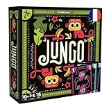 Asmodee JUNGO - Juego de Mesa para niños a Partir de 10 años - Juegos de Cartas rápidos y tácticos - Deshazte de Tus Cartas Antes de Las Otras - Idea de Regalo - 3 a 5 Jugadores - 15 Minutos - en