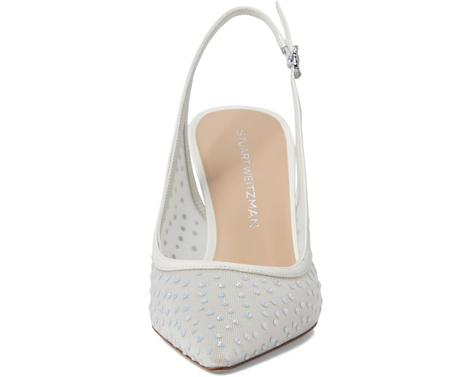 Stuart Weitzman Emilia Mesh 85 Slingback - Top View