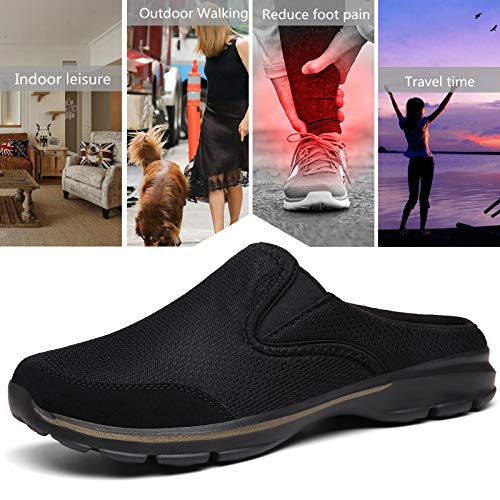 Unisex Slippers Casual Clog House Shoes Comfort Slip-On Walking Mules with Indoor Outdoor Anti-Skid Sole for Men and Women4