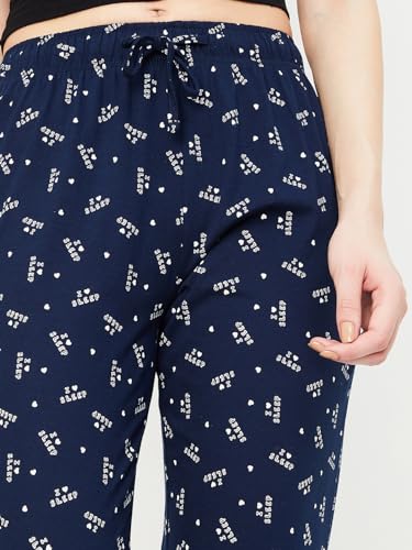 Image of Max Women's Regular Fit Mid Rise Pyjama Bottom