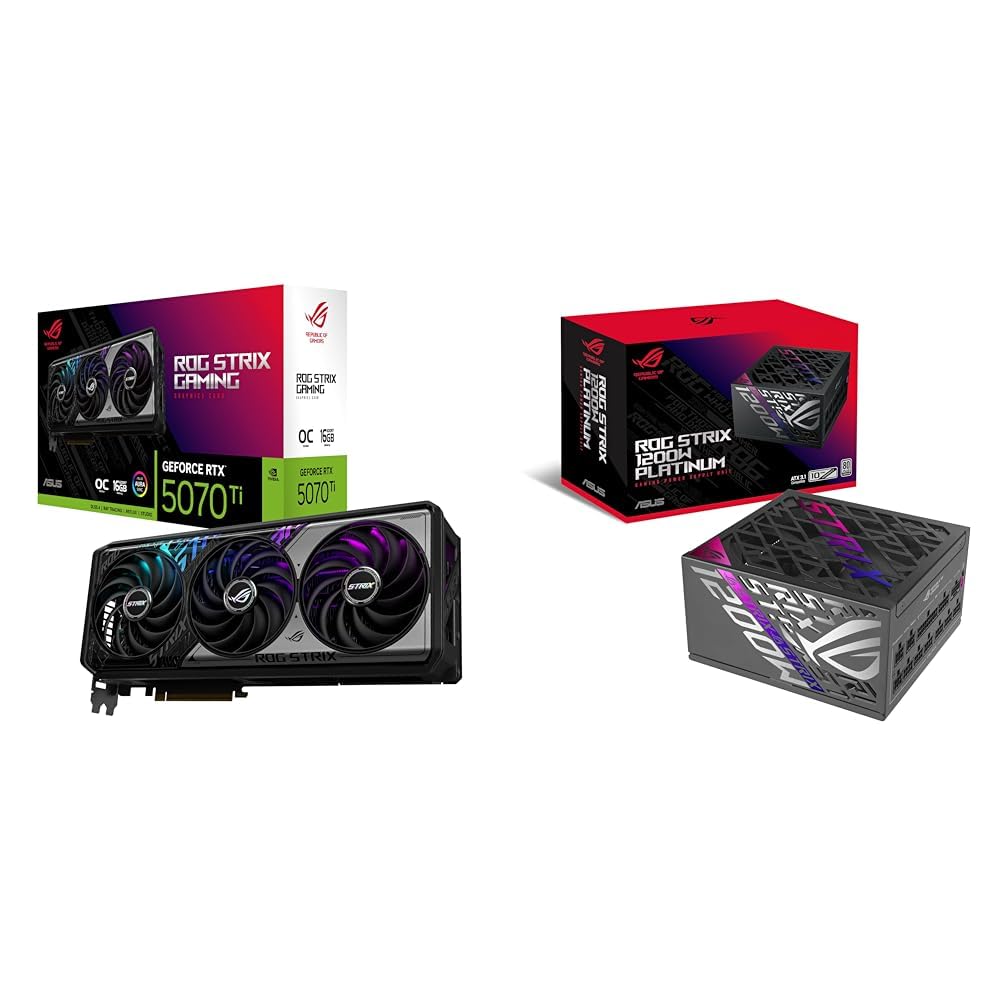 Amazon | 【セット買い】ASUS ROG Strix GeForce RTX 5070 Ti 16GB