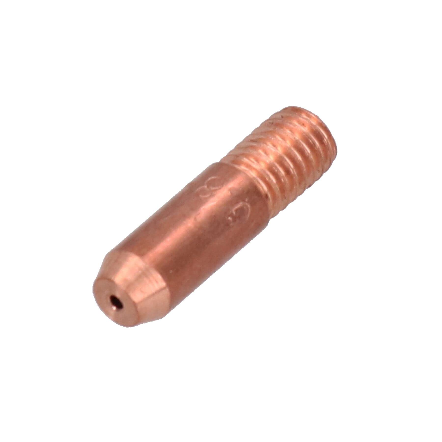 Mini punte di contatto 0,8 mm 50pk Hobby saldatura torcia saldatore MIG Gas M5 filo