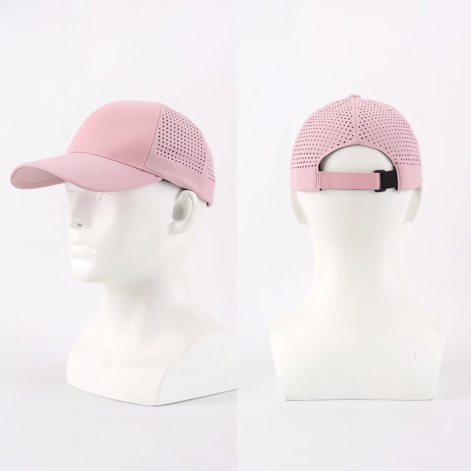 LLmoway Breathable Quick-Dry Baseball Cap UV Protection 6-Panel Ventilated Adjustable Hat Men Women Running Golf Hiking - Image 6