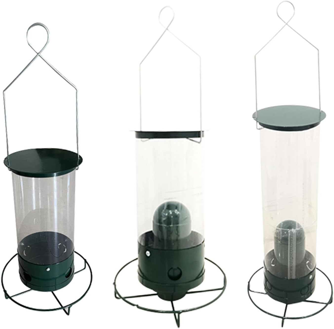 Enakshi Food Dispenser Outdoor Removable Tray Bird Feeder for Yard Patio Front Porch Small|Pet Supplies | Backyard Poultry Supplies