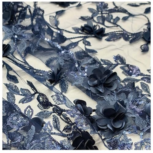 Tissu drapé en tulle brodé fini les décors plats trouvez l'éclat des paillettes et fleurs