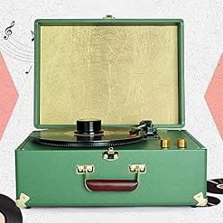 AZBUY Tourne-Disque en Vinyle beauté Moderne, phonographe à l’ancienne Classique rétro Portable Portable Salon Tourne… - Les Beatles, Paul McCartney, John Lennon, RIngo Starr, George Harrison AZBUY Tourne-Disque en Vinyle beauté Moderne, phonographe à l'ancienne Classique rétro Portable Portable Salon Tourne… – Image 3