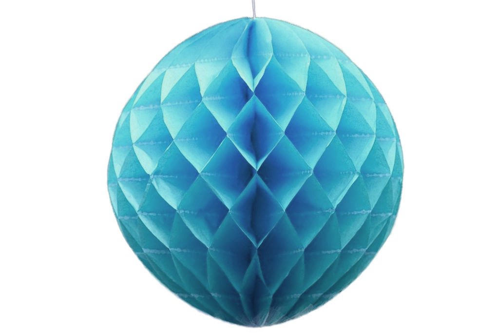 EliteKoopers 20cm Paper Honeycomb Flower Balls Lanterns Pompoms For Garland Party Wedding Decoration (10 Pcs)