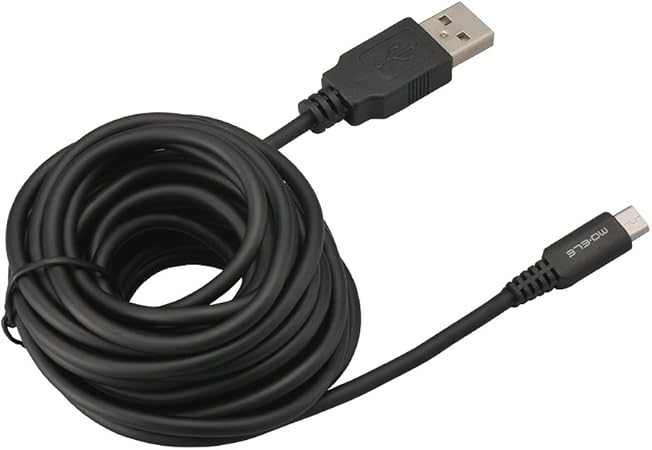 Amazon Co Jp カーメイト 車用 充電器 マイクロusb ケーブル 4m ブラック Me106 パソコン 周辺機器