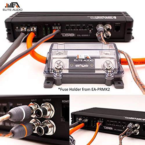 Elite Audio 4 Gauge CCA Premium Amp Kit - EA-PRMK4 Complete Amplifier Installation