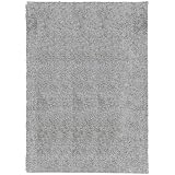 Kaorsrow Pamplona - Alfombra Shaggy de pelo largo, 200 x 280 cm, color gris, 30 mm, 100 % polipropileno, Öko-Tex, adecuada para calefacción por suelo radiante, diseño moderno para salón, dormitorio