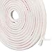 Door Seal Strip, 11/32 inch x 3/16 inch x 16 Ft White Weather Stripping for Doors Adhesive Pile Window Weather Stripping Felt Door Sweep Wardrobe Brush Seal