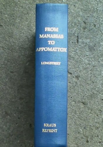 From Manassas to Appomattox; memoirs of the Civ... B001RJBCNW Book Cover