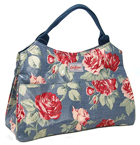 Preisvergleich Produktbild Cath Kidston Umhängetasche, groß, offen, Wachstuch, antikes Rosendesign