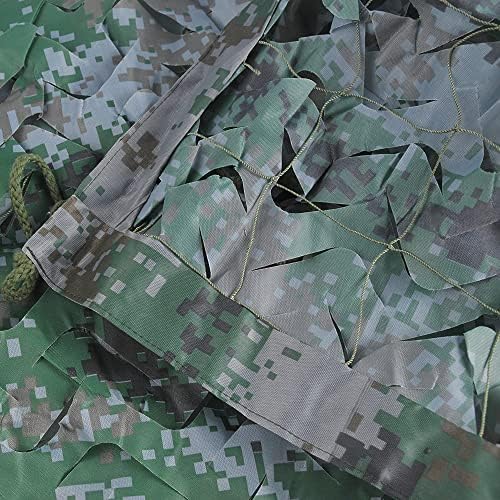 Camouflage Net Camo Netting Blinds Dual Mesh for Decor Courtyard Sunshade Camp Photo Farm Factory Shelter Car Concealment Party Exhibit Backdrop Curtain Ceiling Fence Canopy Cover - 4