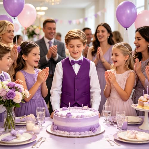 Image of Kids Vest for Boys Formal Suit Vests