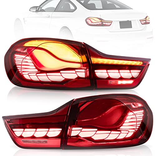 VLAND OLED Tail Lights Assembly Fit for 4-series BMW GTS