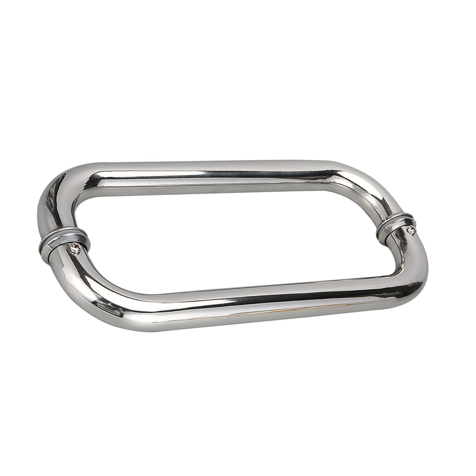 DFGHNBVC Glass Door And Window Handles Push And Pull Glass Door Handle,Heavy Duty Stainless Steel Bathroom Shower Pull Push Door Handles,For Replace Old Or Damaged Door Handles,440Mm