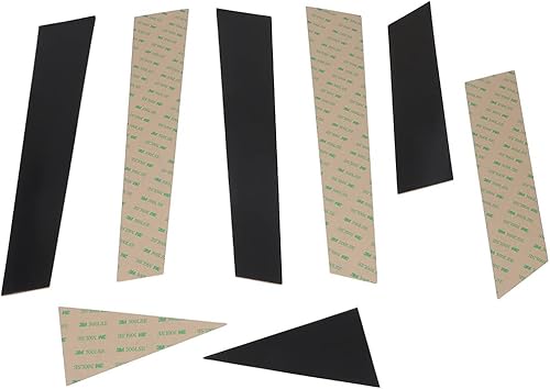 Miniatura 5 de INEEDUP Postes de pilar de piano negro brillante (pilares B) de repuesto para 2013-2018 para Nissan Altima puerta poste de pilar 8 piezas negro