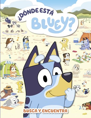 Bluey. Actividades - ¿Dónde está Bluey? (edición en español): Busca y encuentra (Pequeños curiosos)