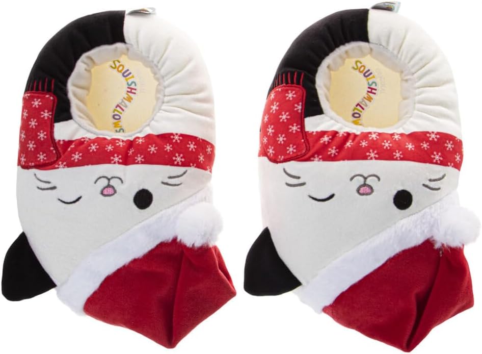 Squishmallows Slippers Plush Lightweight Warm Comfort Soft Aline Slipper House Shoes for Kids and Adults (sizes 11-1 Little Kid / 2-5 Big Kid / 5-10 Adult) - Image 4