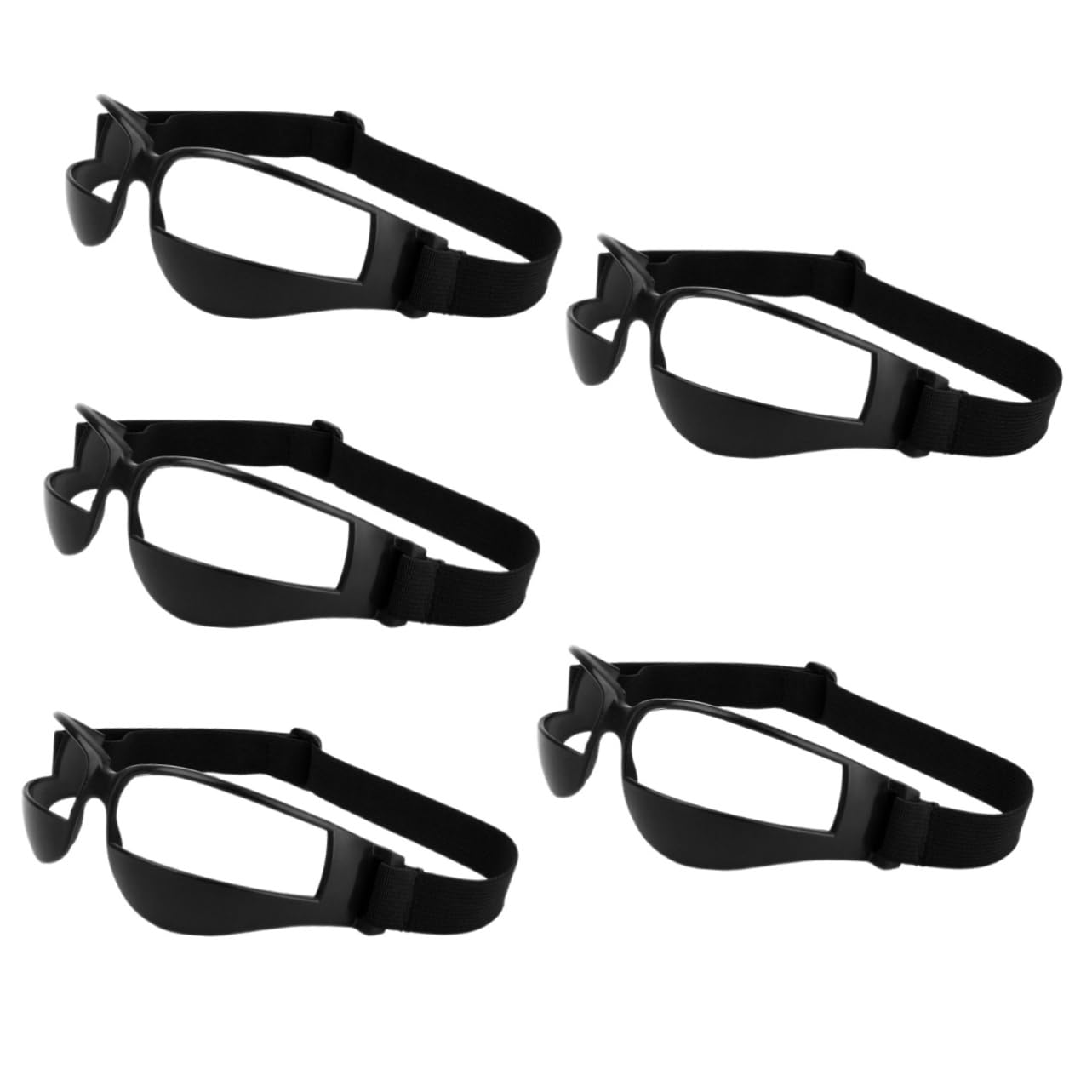 Kisangel 5piezas Gafas De Entrenamiento De Baloncesto Ajustables Para Driblar Equipamiento Deportivo Para Jugadores Edades Protección y Comodidad Cada Movimiento