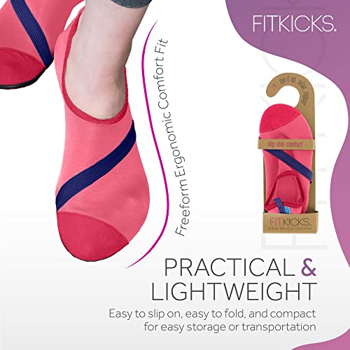 Image of FITKICKS Original Women's Foldable Active Lifestyle Minimalist Footwear Barefoot Yoga Sporty Water Shoes