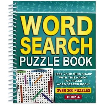 WF Graham Wordsearch Puzzle Book - Spiral Bound Brain Teasers Travel Puzzles Book with over 300 Puzzles