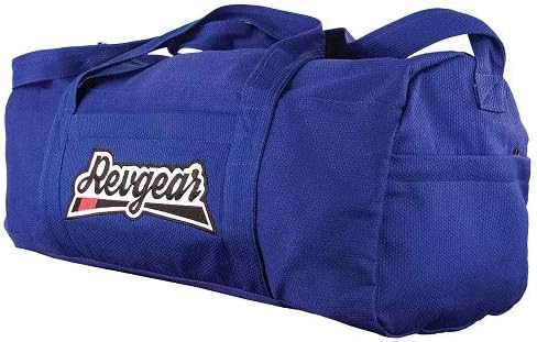 Revgear 4-Pocket JIU Jitsu Duffel in GI Fabric - Blue