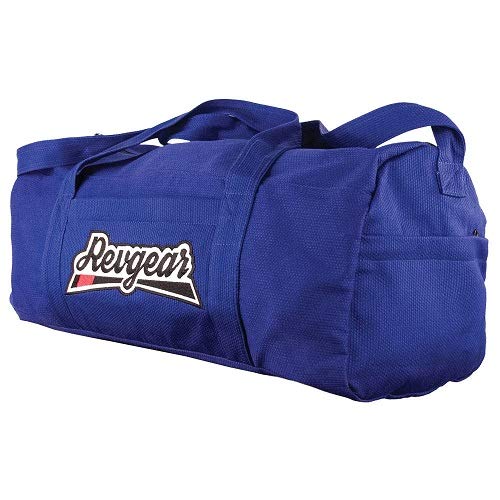 Revgear 4-Pocket JIU Jitsu Duffel in GI Fabric - Blue